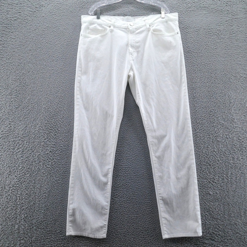 J Brand Tyler Whitman White Slim Straight‎ Leg Jeans Mens Size 40 MPO-2820